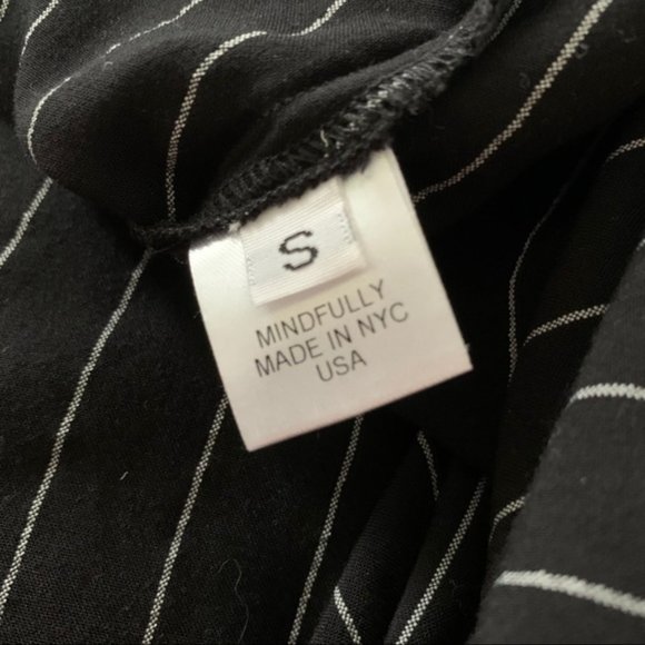 SVILU Slip Dress in Black Windowpane Check sz S - Picture 15 of 16